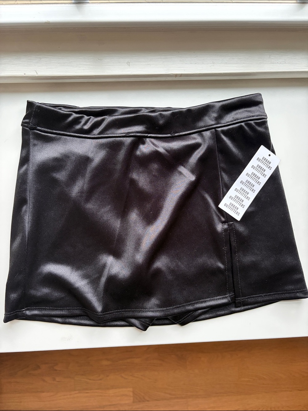 Urban Outfitters Black Silk Skirt